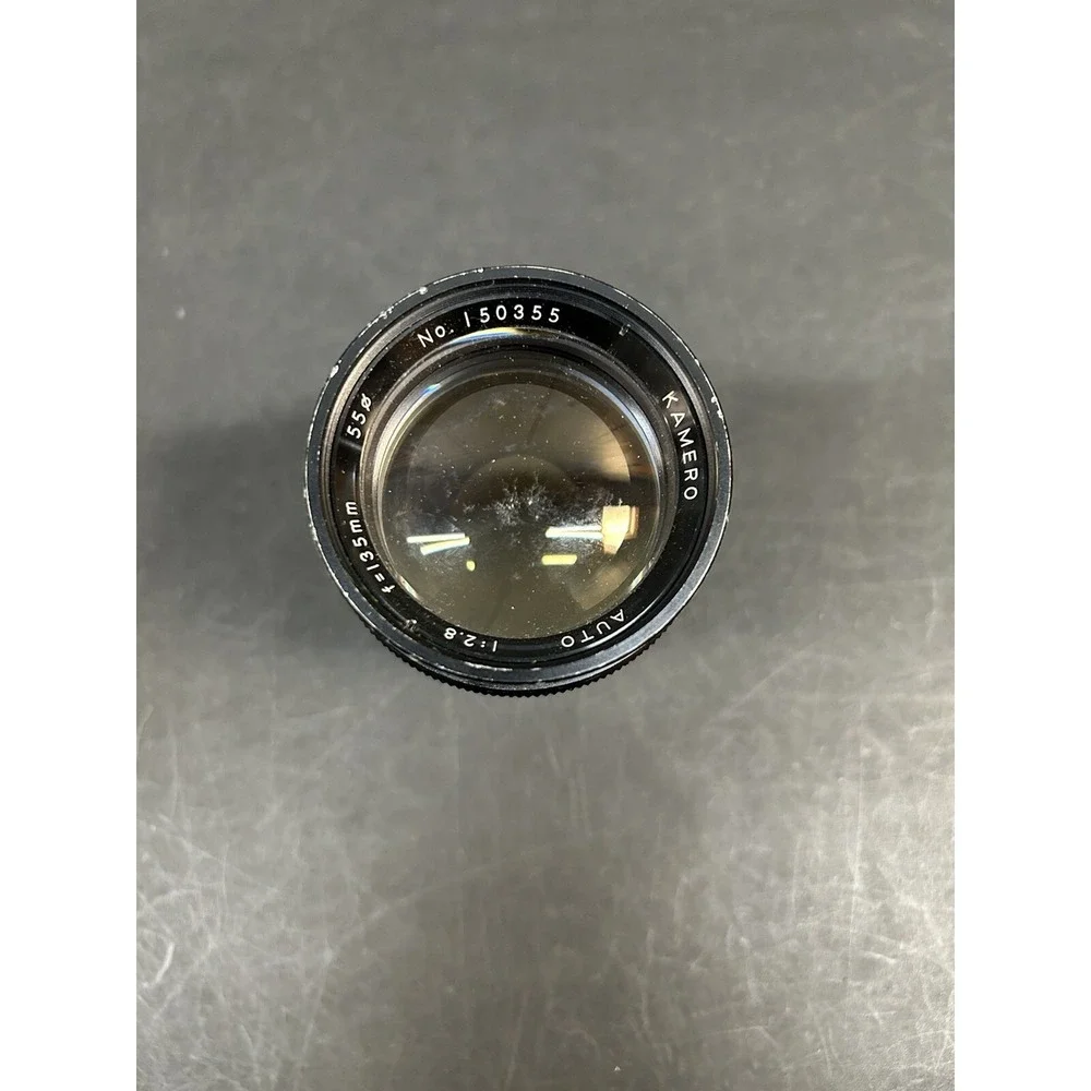 Kamero Auto 1:2.8 f=135mm 55mm Lens - Read